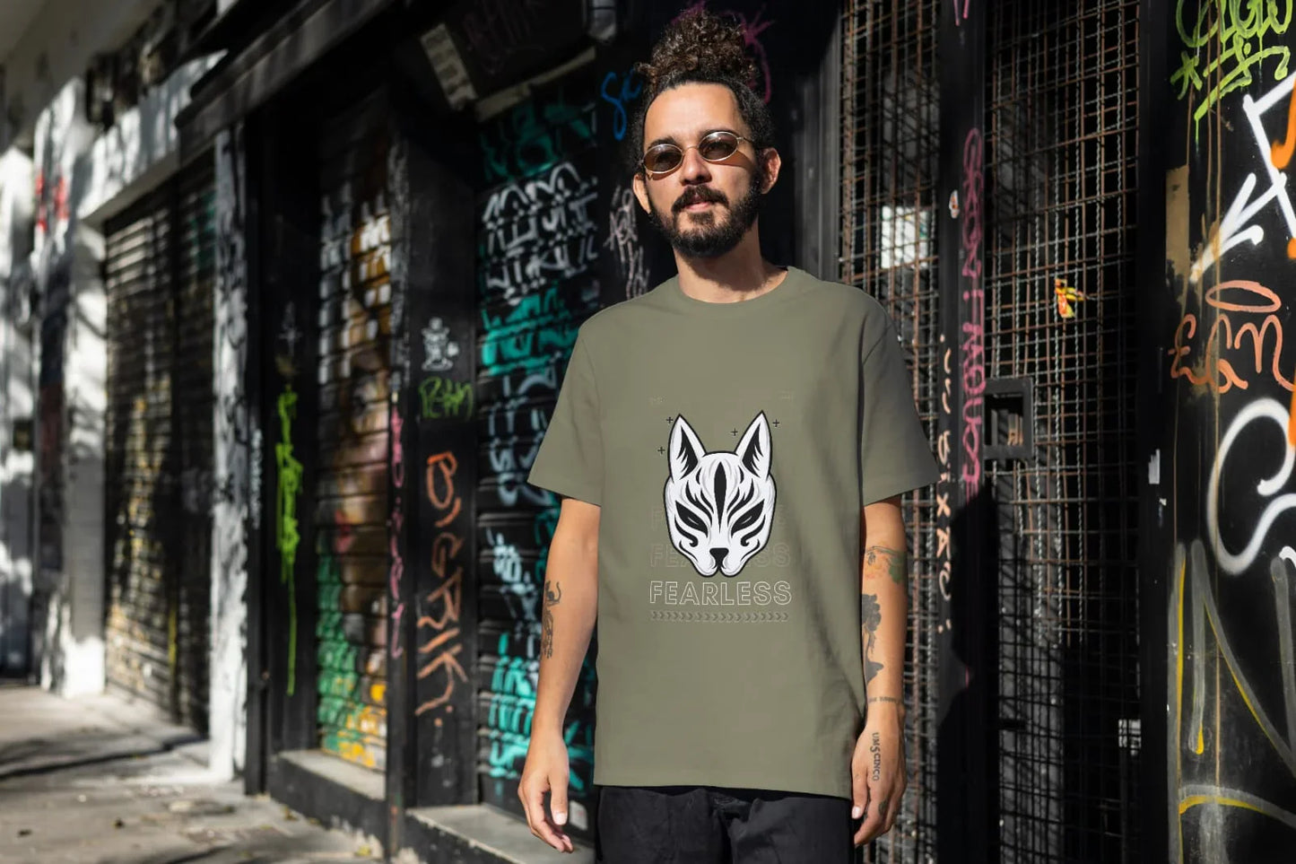 Oversized Printed Cotton T-Shirts - VIGOR99