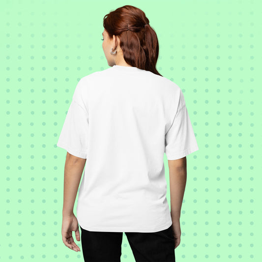 Unisex- Plain Premium Designed Oversized T-Shirts White - VIGOR99