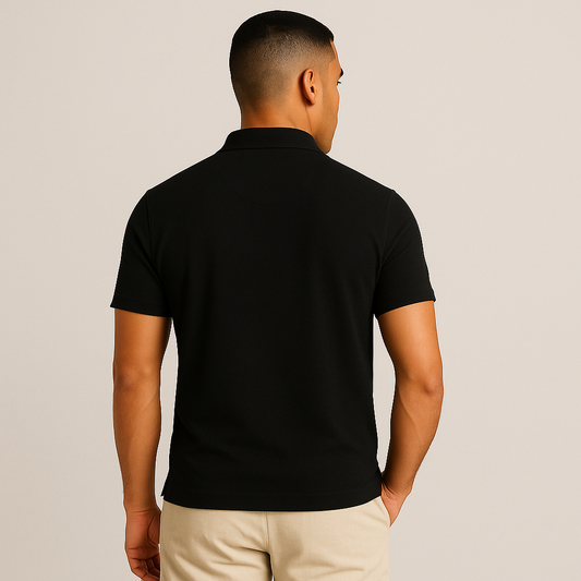 Corporate Polo T-Shirts Black - VIGOR99