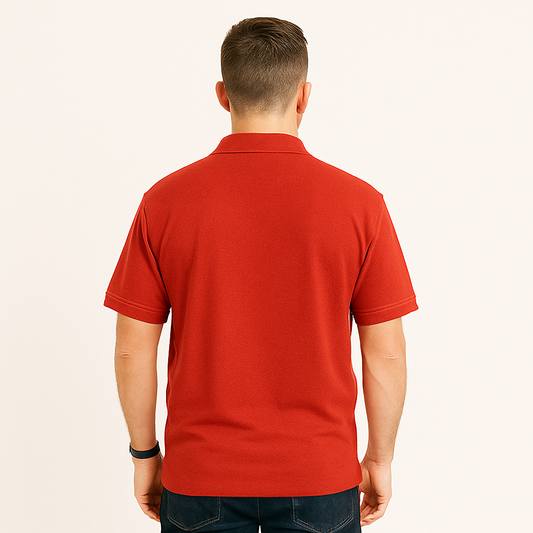 Corporate Polo T-Shirts Red - VIGOR99