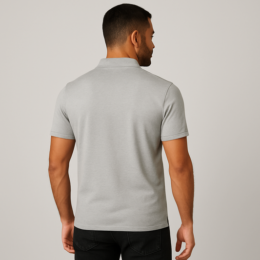 Corporate Polo T-Shirts Silver - VIGOR99
