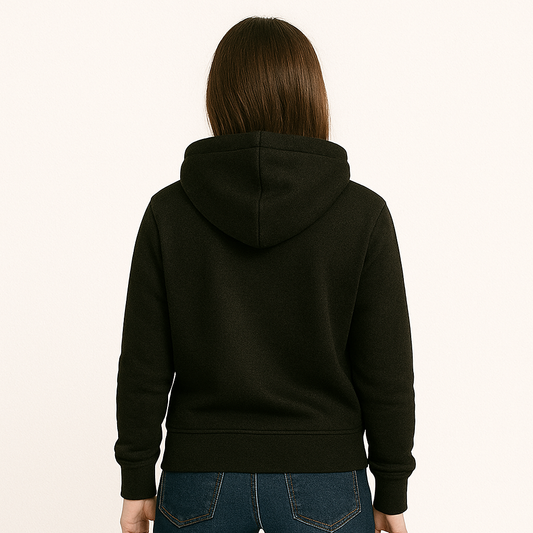 Regular Fit Premium Hoodies-Unisex Black - VIGOR99