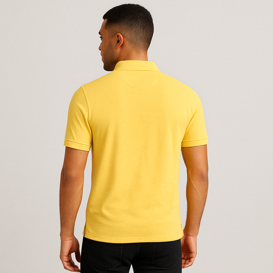 Corporate Polo T-Shirts Yellow - VIGOR99