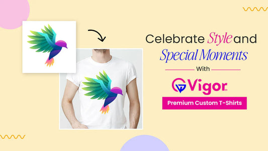 Elevate Your Style and Branding with Vigor99’s Premium Custom T-Shirts - VIGOR99