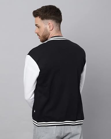 Varsity Jacket for men's Standard Length Cotton