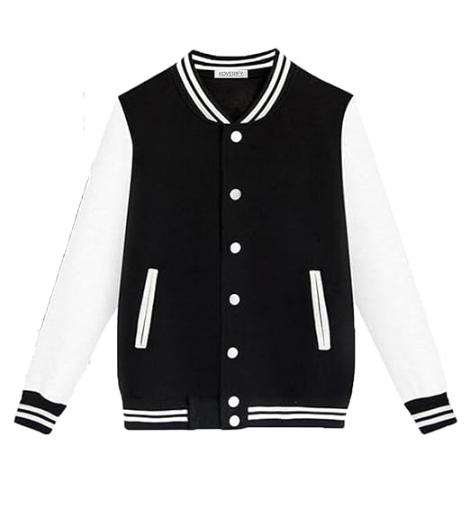 Varsity Jacket for men's Standard Length Cotton