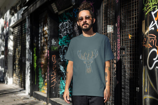 Oversized Printed Cotton T-Shrts - VIGOR99