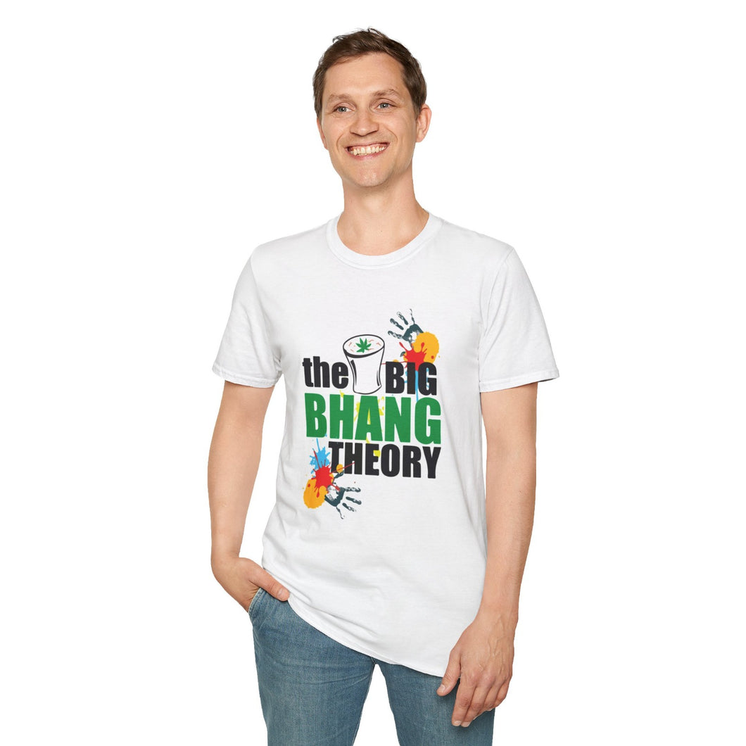 Attractive Printed Men Women Boys Girls t-Shirt for Holi | The Big Bhang Theory