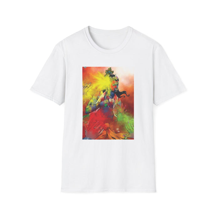 Attractive Printed Men Women Boys Girls t-Shirt for Holi