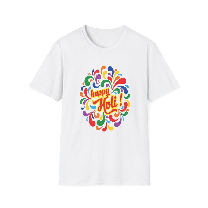 Happy Holi Graphic Printed T-shirt