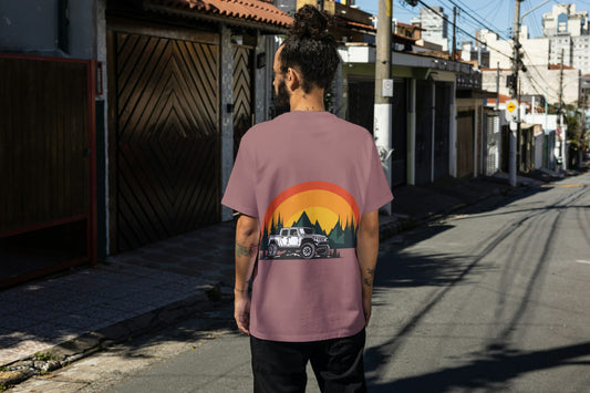 Oversized Printed Cotton T-Shirts - VIGOR99