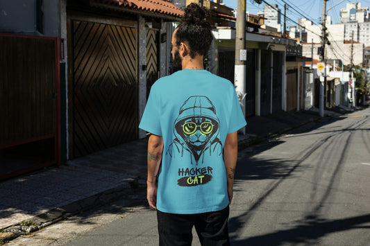 Oversized Printed Cotton T-Shirts - VIGOR99