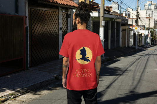 Oversized Printed Cotton T-Shirts - VIGOR99