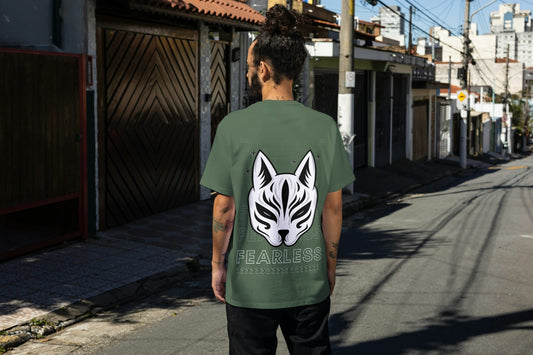 Oversized Printed Cotton T-Shirts - VIGOR99