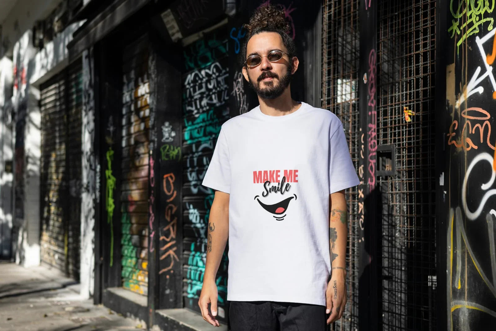 Oversized Printed Cotton T-Shirts - VIGOR99