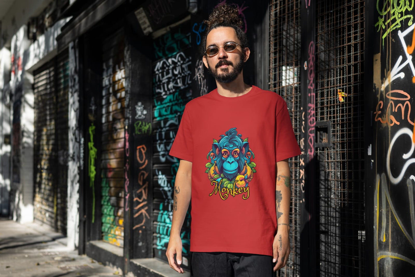 Oversized Printed Cotton T-Shirts - VIGOR99