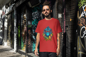 MEN'S PRINTED COTTON T-SHIRTS