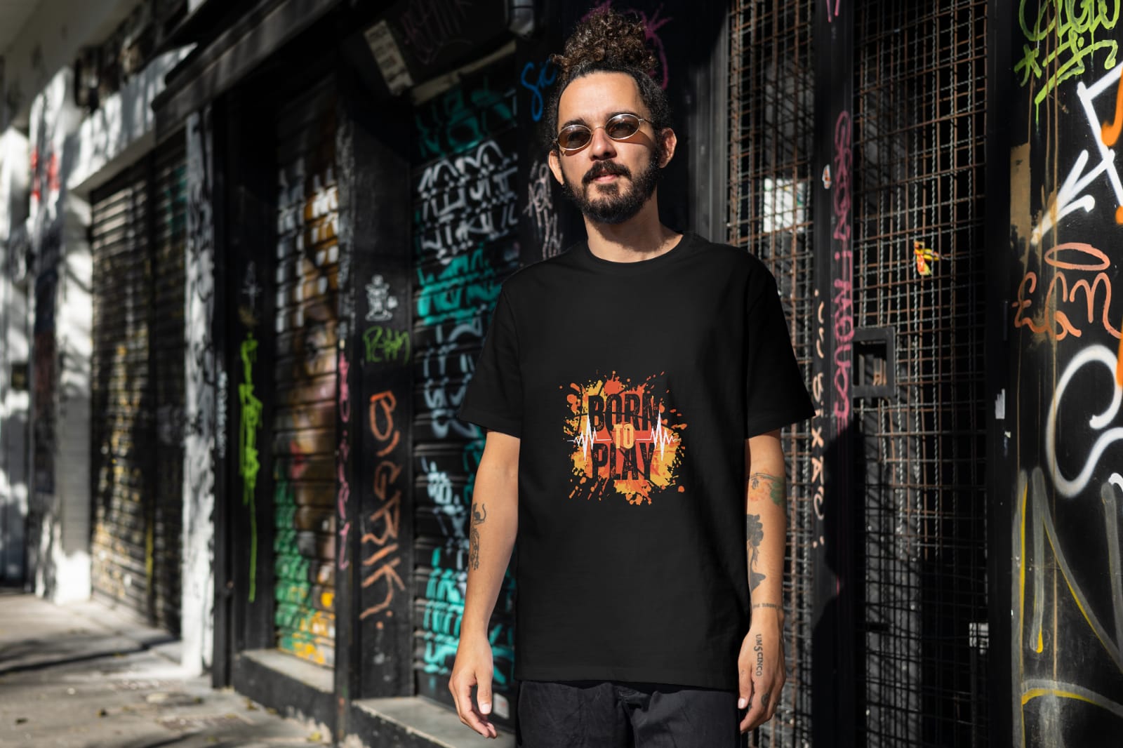 Oversized Printed Cotton T-Shirts - VIGOR99