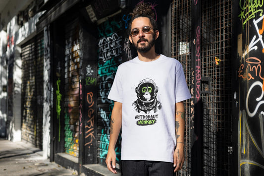 Oversized Printed Cotton T-Shirts - VIGOR99