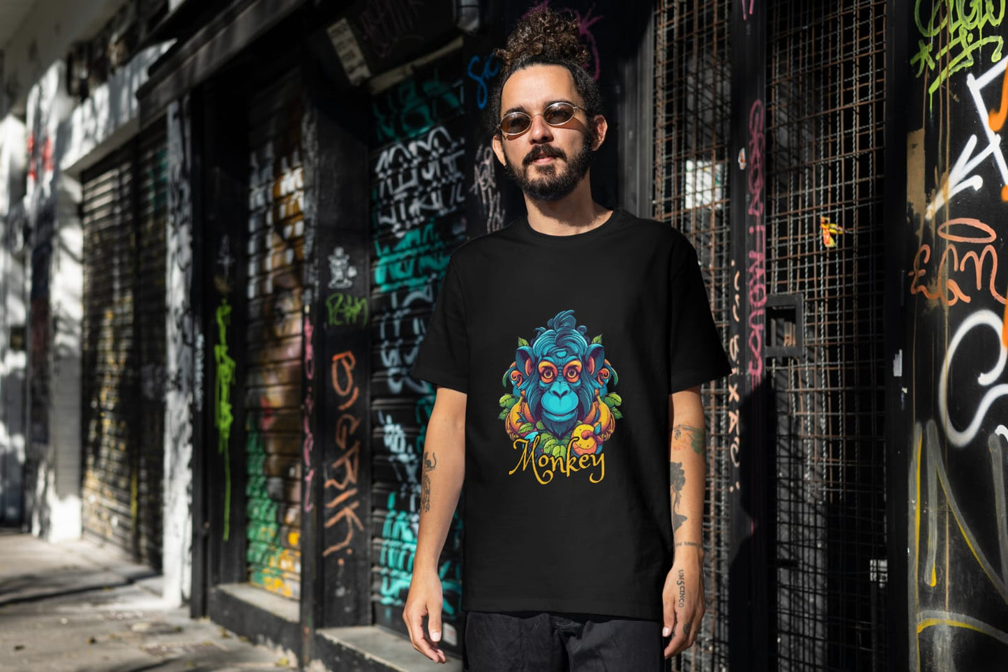 Oversized Printed Cotton T-Shirts - VIGOR99