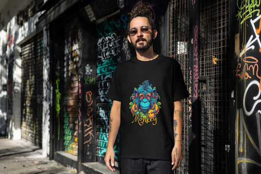 Oversized Printed Cotton T-Shirts - VIGOR99