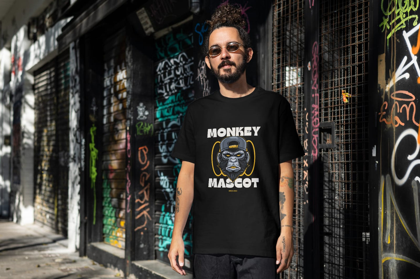 Oversized Printed Cotton T-Shirts - VIGOR99
