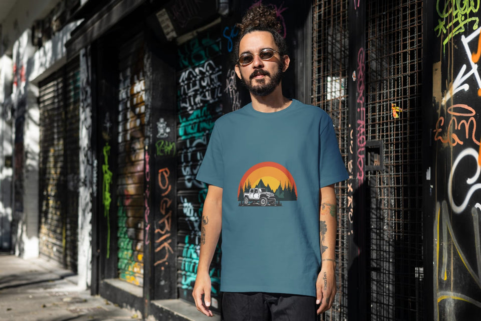 MEN'S PRINTED COTTON T-SHIRTS