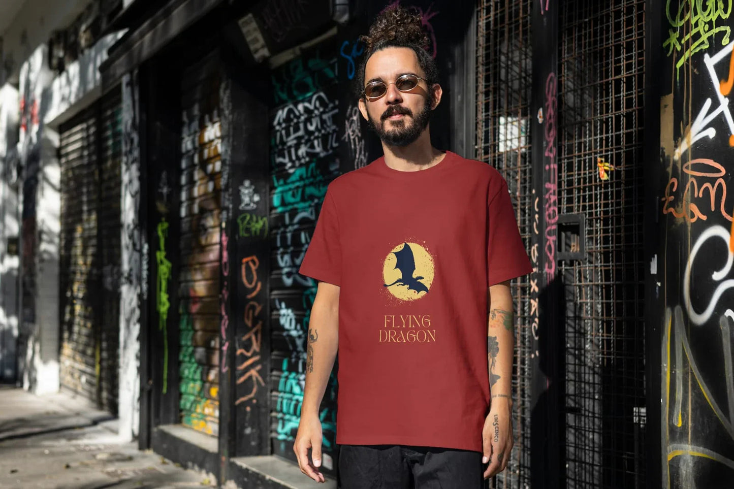 Oversized Printed Cotton T-Shirts - VIGOR99