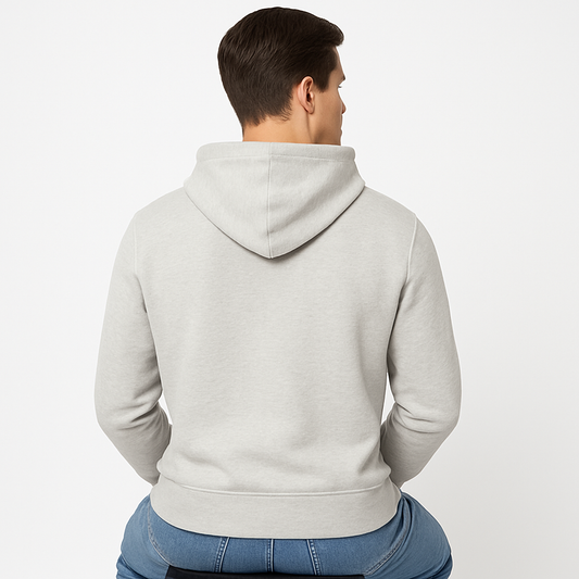 Regular Fit Premuim Hoodies - Unisex Grey - VIGOR99