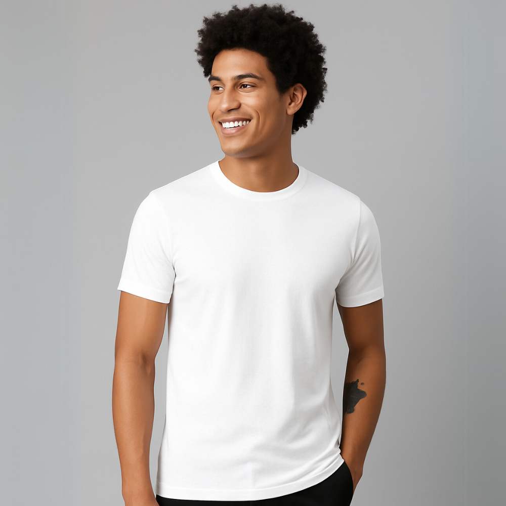 Men's Tshirt White - VIGOR99