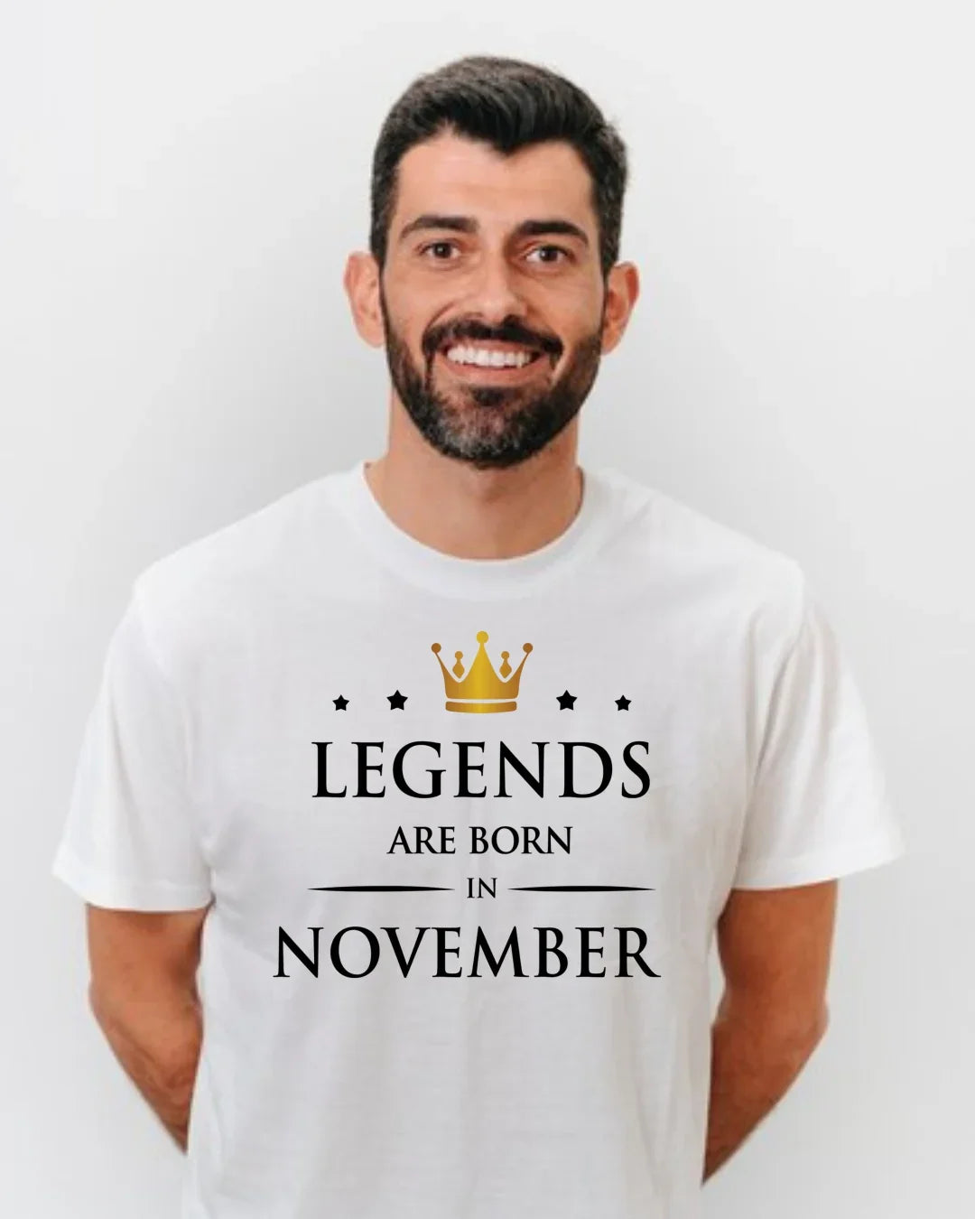 Legends Are Born In November | Birthday T-Shirt - VIGOR99
