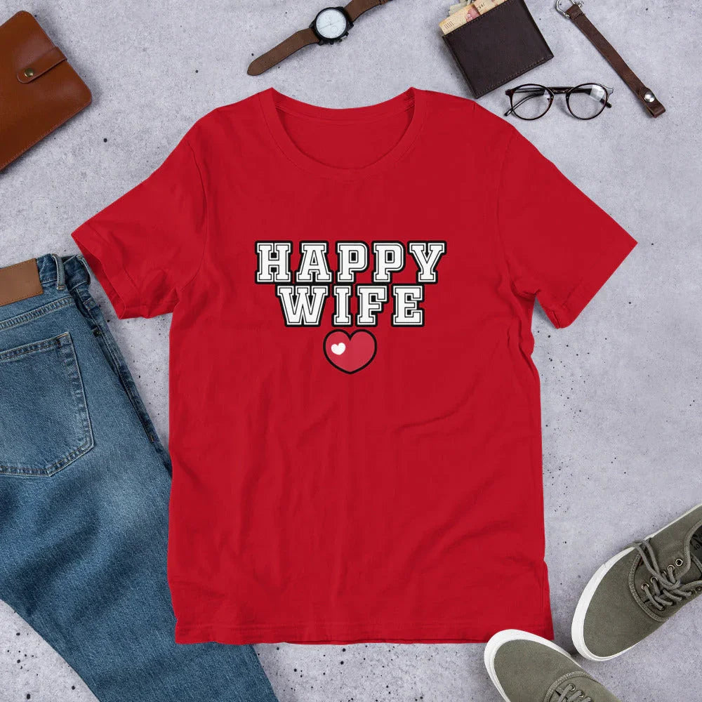 HAPPY WIFE - T-SHIRT - VIGOR99