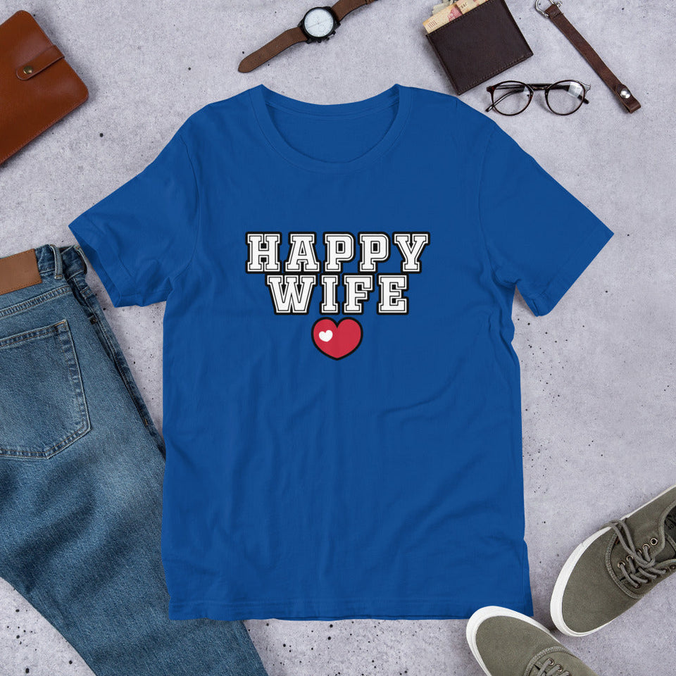 HAPPY WIFE - T-SHIRT