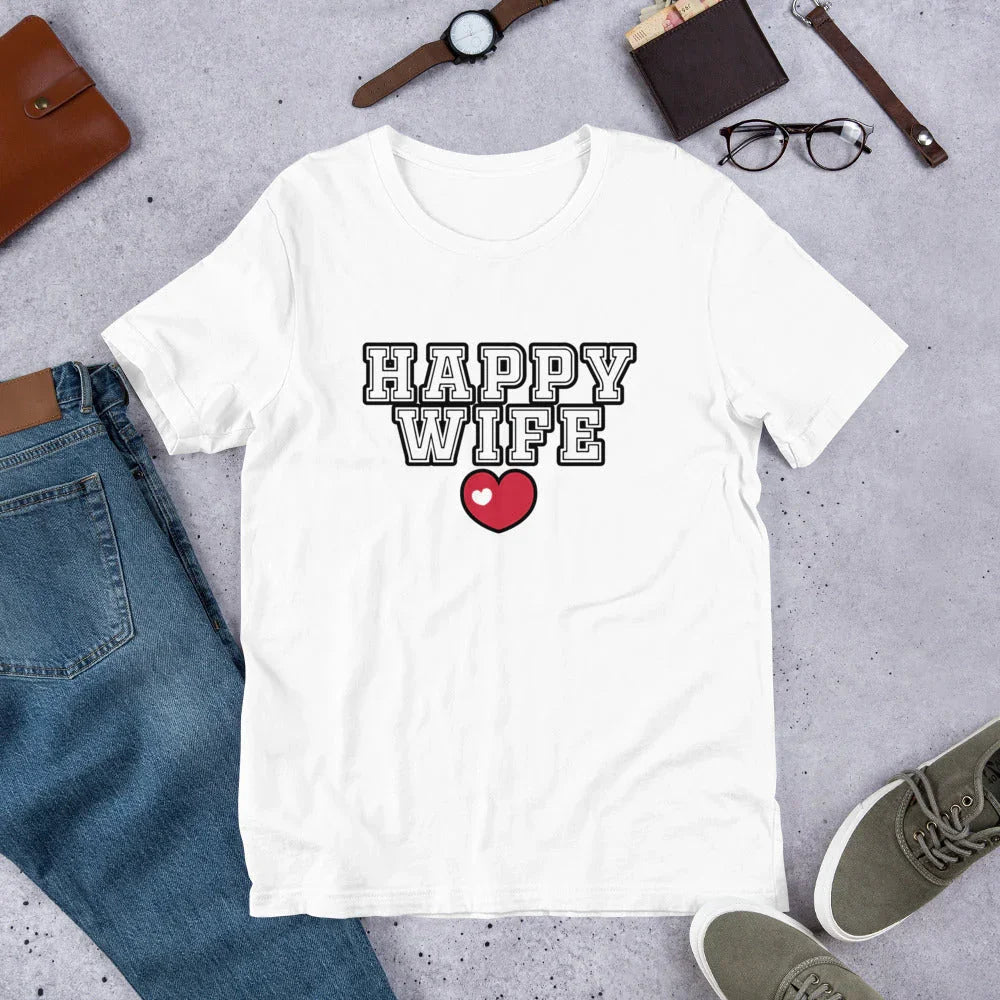 HAPPY WIFE - T-SHIRT - VIGOR99