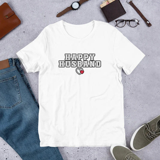 HAPPY HUSBAND - T-SHIRT - VIGOR99