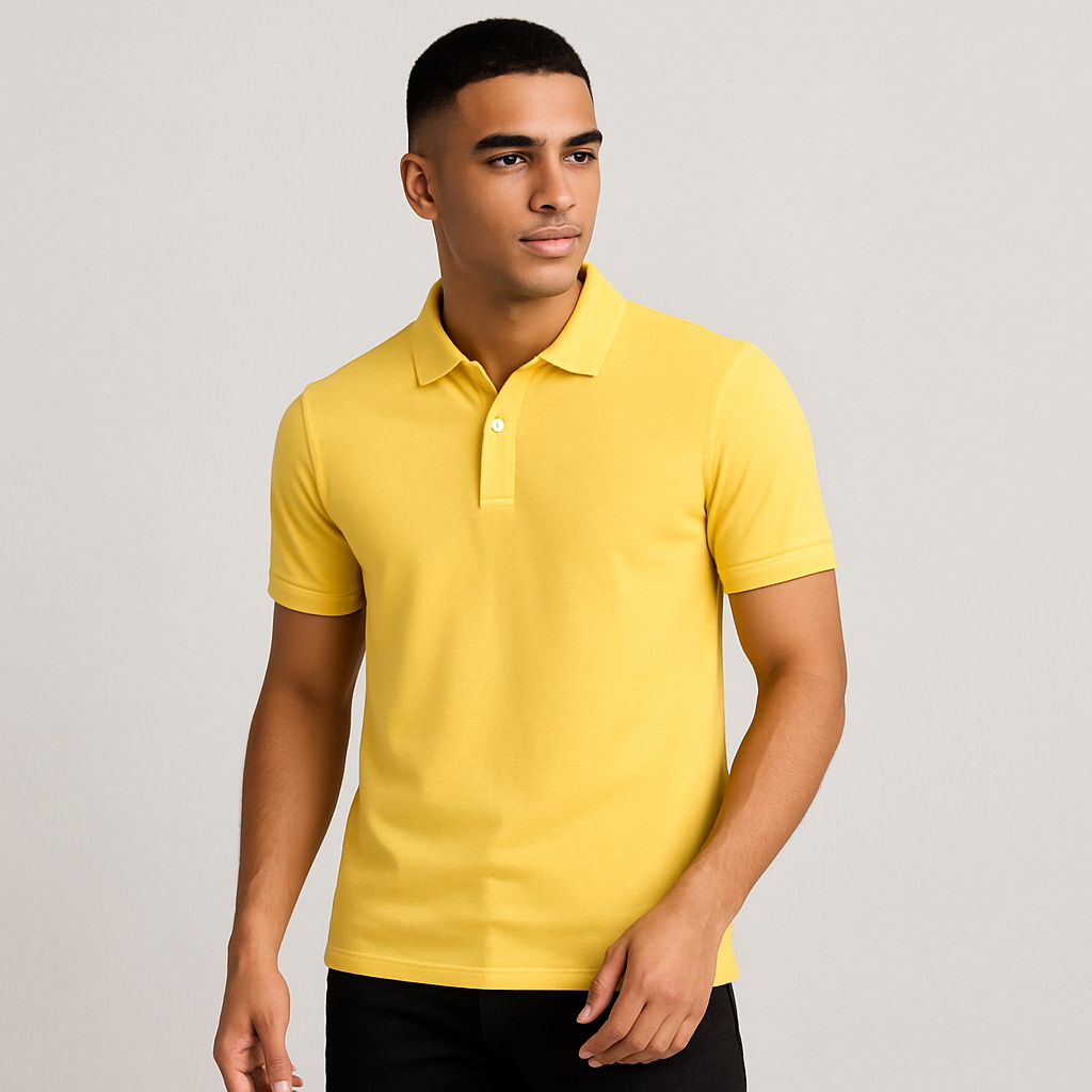 Corporate Polo T-Shirts Yellow - VIGOR99